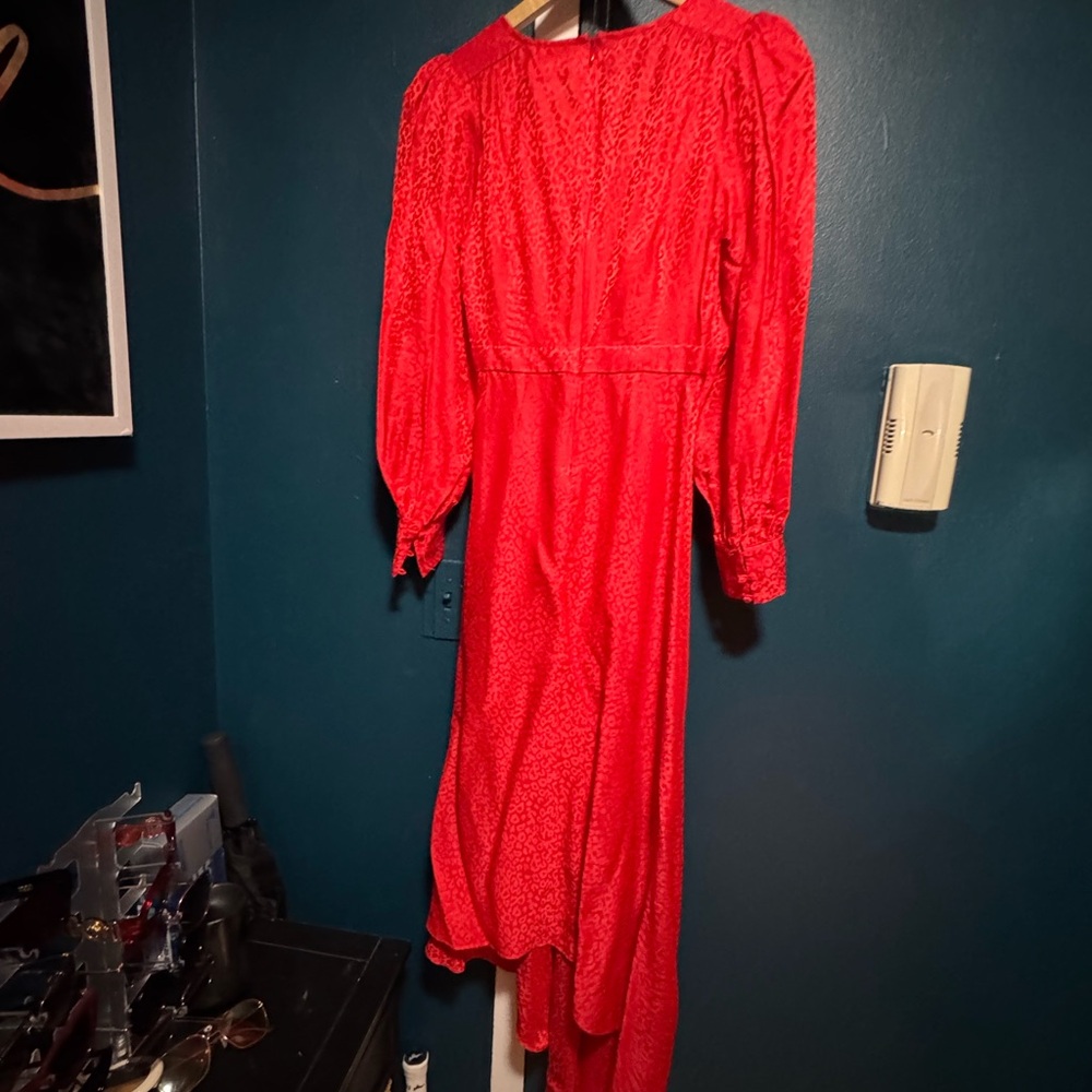 Ronny Kobo Collection Vibrant Red Dress - Picture 4 of 7